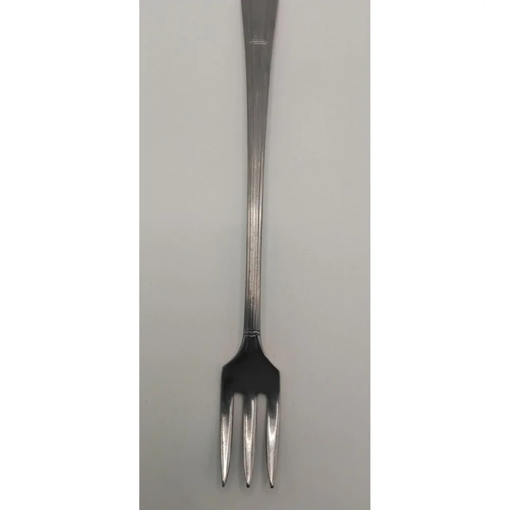 Vintage Sentinel By Oneida Craft Stainless Cocktail / Seafood Fork Discontinued